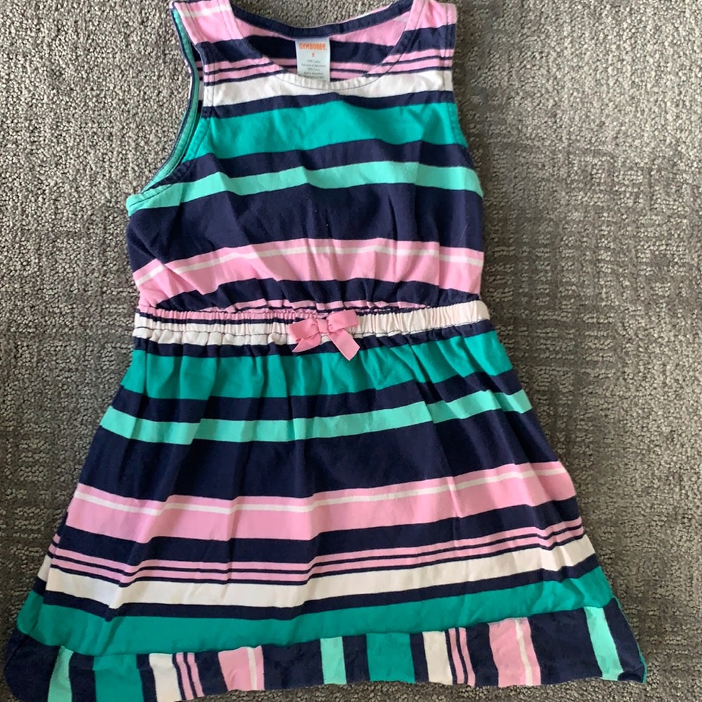 Striped Gymboree Cotton Dress size 5